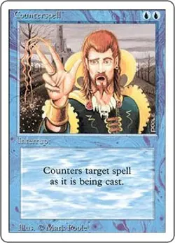 Magic MTG - Contresort - Revised - 3eme Edition - PLAYED - FR - Image 1