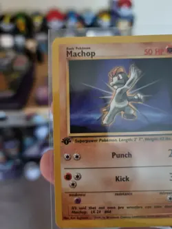 Pokemon Machop 1st Edition Team Rocket 59/82 Common 1999 - Image 2