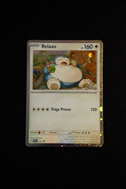 Pokemon Karte Relaxo SVP 122 SV Black Star Promos Holo NM DE - Image 2