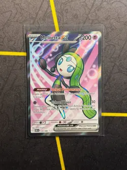 Meloetta ex 159/086 Pokemon TCG Black Bolt Full Art Rare NM - Image 1