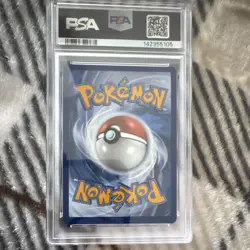 Pokemon TCG 2025 Bulbasaur Mega Evolution Stamped 133/132 Holo PSA 8 - Image 2