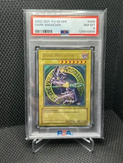 Yu gi oh! Dark Magician SDY-006 Starter Deck PSA 8 - Image 1