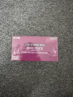 One Piece Card Game OP11 A Fist of Divine Speed Booster Box English SEALED - Image 3