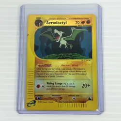 Pokemon Card Aerodactyl - 1/144 - Skyridge - Reverse Holo Rare - English - MP - Image 1