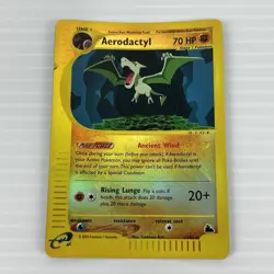 Pokemon Card Aerodactyl - 1/144 - Skyridge - Reverse Holo Rare - English - MP - Image 2