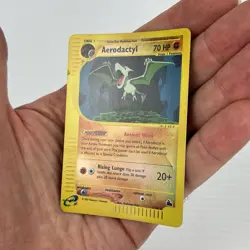 Pokemon Card Aerodactyl - 1/144 - Skyridge - Reverse Holo Rare - English - MP - Image 5