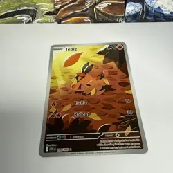 Pokemon TCG Tepig Card 096/086 IR White Flare English Edition Near Mint - Image 2
