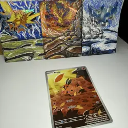 Pokemon TCG Tepig Card 096/086 IR White Flare English Edition Near Mint - Image 3