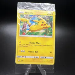Pikachu SM04 Sun and Moon Black Star Promo Pokemon Card Target Exclusive SEALED - Image 1