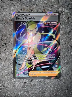 Pokemon TCG Cards Elesa's Sparkle 260/264 Fusion Strike Full Art Ultra Rare - Image 3