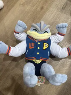 2025 Pokemon World Championships Machamp Plushie Anaheim Worlds Exclusive Plush - Image 1