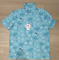 2025 Pokemon World Championships Reyn Spooner Large Aloha Polo Shirt Anaheim - Image 1