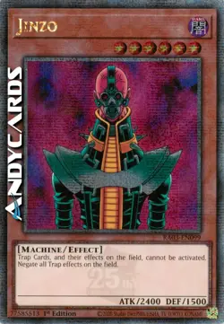 JINZO • Quarter Century • RA03 EN099 • 1Ed • Yugioh! • ANDYCARDS - Image 1