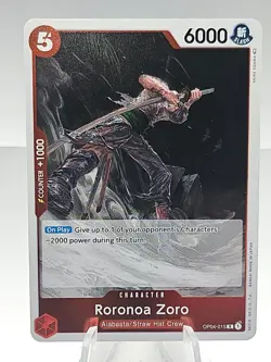 Roronoa Zoro - OP04-015 - NM - Rare - English OP04 - One Piece TCG - Image 1