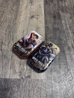 Lot Of 2 One Piece Card Game Mini-Tin Pack Set Vol.2 Monkey D Luffy & Sabo Promo - Image 3