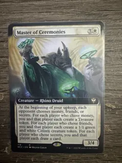 Master of Ceremonies (Extended Art) Commander: Streets of New Capenna Regular - Image 1