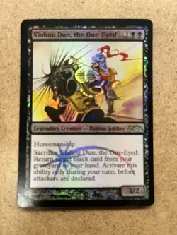 Xiahou Dun, the One-Eyed Judge Promos Foil - Image 1