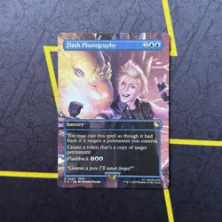 Flash Photography R 463 MTG Final Fantasy BORDERLESS Magic The Gathering 0463 - Image 1