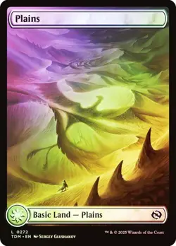 MTG FOIL TAKIR DRAGONSTORM TDM - FULL ART BASIC LAND - ONE OF EACH - 5 TOTAL - Image 2