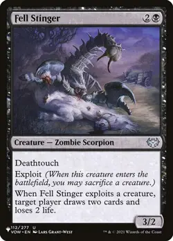 Fell Stinger x1 1x Mystery Booster 2 NM MTG - Image 1