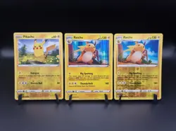 Pokemon evolving skies Pikachu 049/203 Raichu 050/203 Reverse & holo Rare Bundle - Image 1
