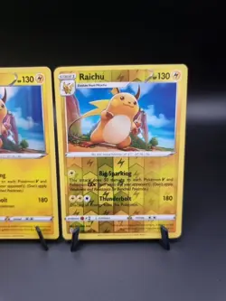 Pokemon evolving skies Pikachu 049/203 Raichu 050/203 Reverse & holo Rare Bundle - Image 4