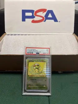 Pokemon TCG: Caterpie #69/110 Legendary Collection Reverse Holo, PSA 7 NM - Image 1