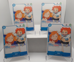 Girl Playset - P-096 x4 - The Azure Sea's Seven Release Event - One Piece TCG - Image 1