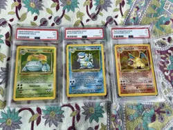 Vintage Pokemon Base Set PSA 5 Holo Collection – Full 16 Card Set English - Image 2