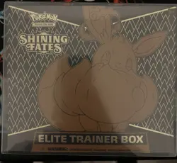 Pokemon TCG Shining Fates Elite Trainer Box Factory Sealed 820650808173 - Image 1