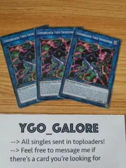 Yugioh ETCO-EN052 Codebreaker Virus Swordsman x3 (Common) - Image 1