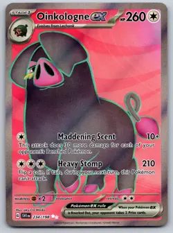 Oinkologne ex 234/198 SV01: Scarlet & Violet Base Set NM Pokemon Card TCG - Image 1