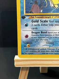 Pokemon TCG Shining Magikarp Card 66/64 1st Edition Neo Revelation Holo - Image 4