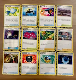 Pokemon Lot: Mixed Trainer Cards Bundle (Supporter/Item/Stadium) Pokemon TCG - Image 1
