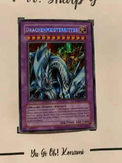 DRACHENMEISTERRITTER - RP02-DE097 DEUTSCH Yu-Gi-Oh! CARD SECRET RARE HOLO FOIL - Image 3