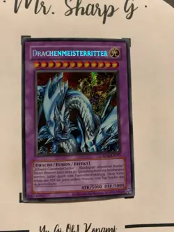 DRACHENMEISTERRITTER - RP02-DE097 DEUTSCH Yu-Gi-Oh! CARD SECRET RARE HOLO FOIL - Image 4