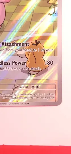 Pokemon TCG Chansey Illustration Twilight Masquerade Card 187/167 Near Mint - Image 3