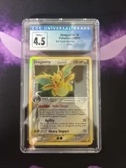 Pokemon Dragonite Delta Species 3/113 Holo Rare Card 100 HP Pokemon TCG - Image 1