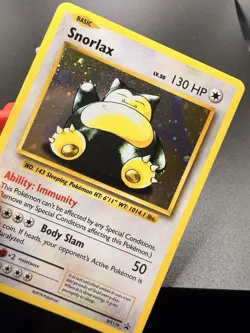 Pokemon TCG Card - Snorlax XY179 Holo Promo XY Black Star Promos LP - Image 2