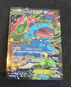 Venasaur EX XY123 Pokemon TCG Card Black Star Promo Generations 20th Anniversary - Image 1