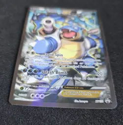 Blastoise EX XY122 Pokemon TCG Card Black Star Promo Generations 20th Anniver - Image 4