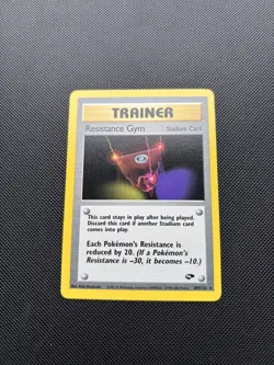 Pokemon Card Gym Challenge Resistance Gym 109/132 WOTC NM! - Image 2
