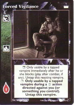 Forced Vigilance x10 VTES JYHAD LotN - Image 1