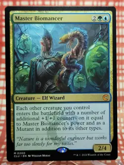 Master Biomancer - NM Ravnica: Clue Edition CLU - Magic the Gathering - Image 1