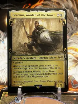 MTG | Boromir, Warden of the Tower (Showcase Scroll) [LOTR]✨FOIL✨ - Image 1