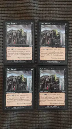 Magic: the Gathering / MtG Dark Ritual x4 Urza's Saga - Image 1