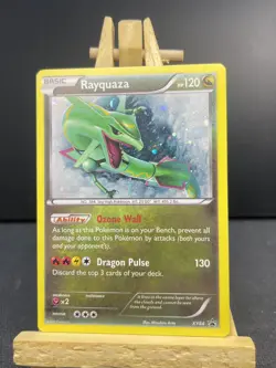 Pokemon TCG Rayquaza XY Black Star Promos XY64 Holo Promo - Image 1