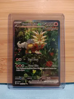 Pokemon TCG Gouging Fire EX Scarlet & Violet Temporal Forces 204/162 - Image 1