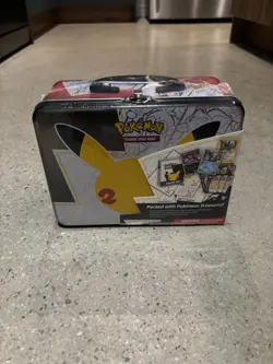 Pokemon TCG 25th Anniversary Celebrations Collectors Chest/Lunchbox/Tin NEW 820650809415 - Image 1