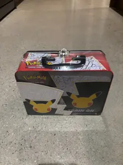 Pokemon TCG 25th Anniversary Celebrations Collectors Chest/Lunchbox/Tin NEW 820650809415 - Image 2